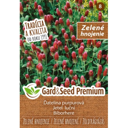 GardenSeed Premium Semínka Jetel inkarnát - zelené hnojení GardenSeed Premium Semínka Jetel inkarnát - zelené hnojení