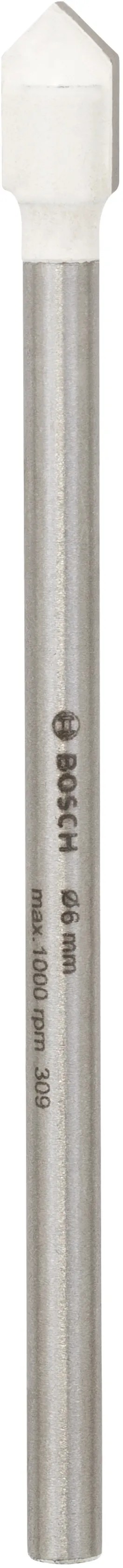 Vrták do dlaždic Bosch CYL-9 Ceramic, 6 mm, pro přesné vrtání do dlaždic. Vrták do dlaždic Bosch CYL-9 Ceramic, 6 mm, pro přesné vrtání do dlaždic.