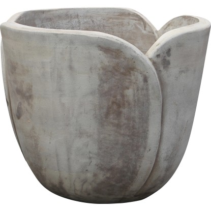 Květináč Boudry tvar tulipánu, hnědý, 43 x 43 x 34,5 cm Květináč Boudry tvar tulipánu, hnědý, 43 x 43 x 34,5 cm