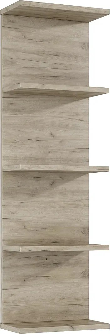 Maximus Nástěnný koupelnový regál Stylo, dub Sanremo, 100 x 30,2 x 16,6 cm Maximus Nástěnný koupelnový regál Stylo, dub Sanremo, 100 x 30,2 x 16,6 cm