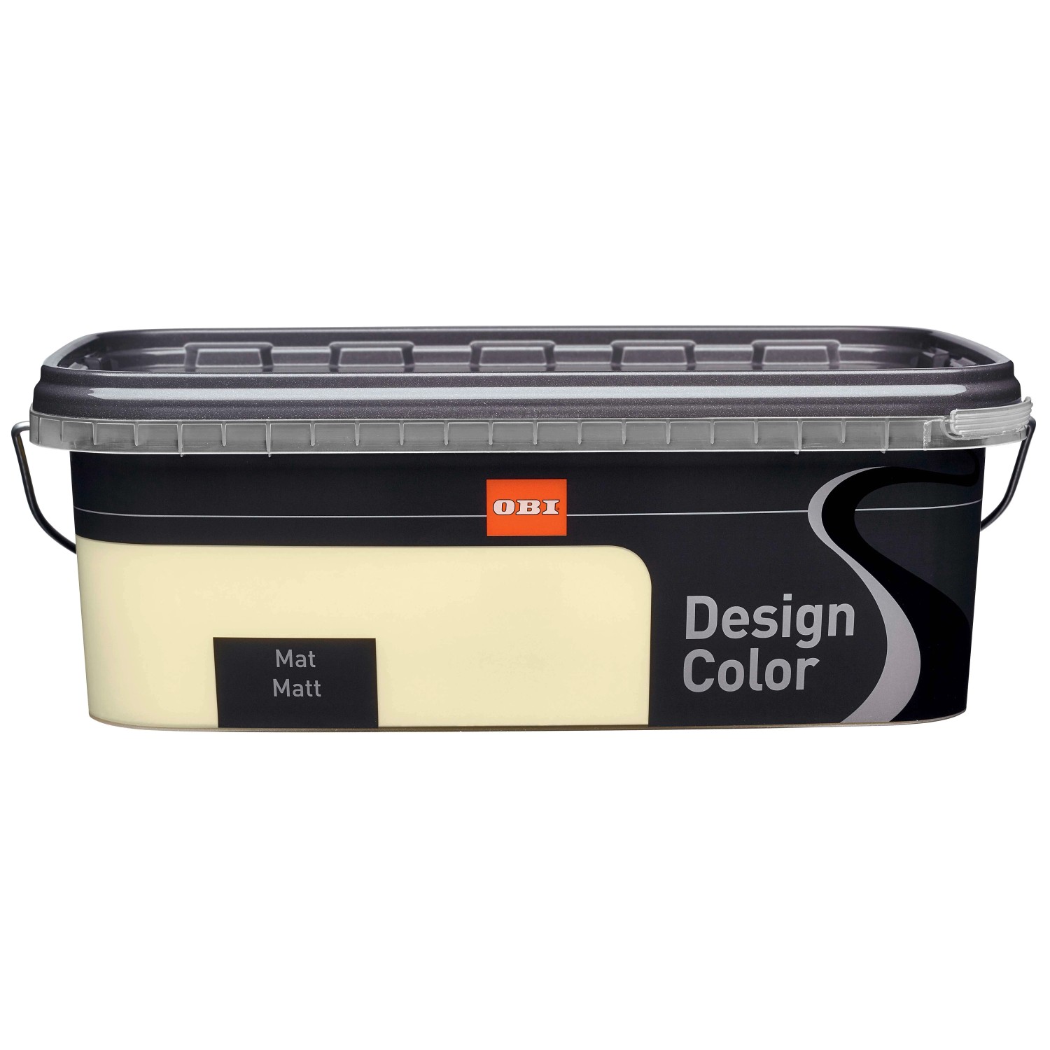 Kbelík matné barevné barvy na stěny od OBI Design Color. Kbelík matné barevné barvy na stěny od OBI Design Color.