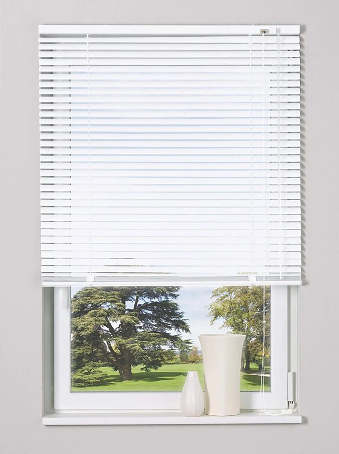 Hliníková žaluzie bílá 80 x 160 cm* Hliníková žaluzie bílá 80 x 160 cm*