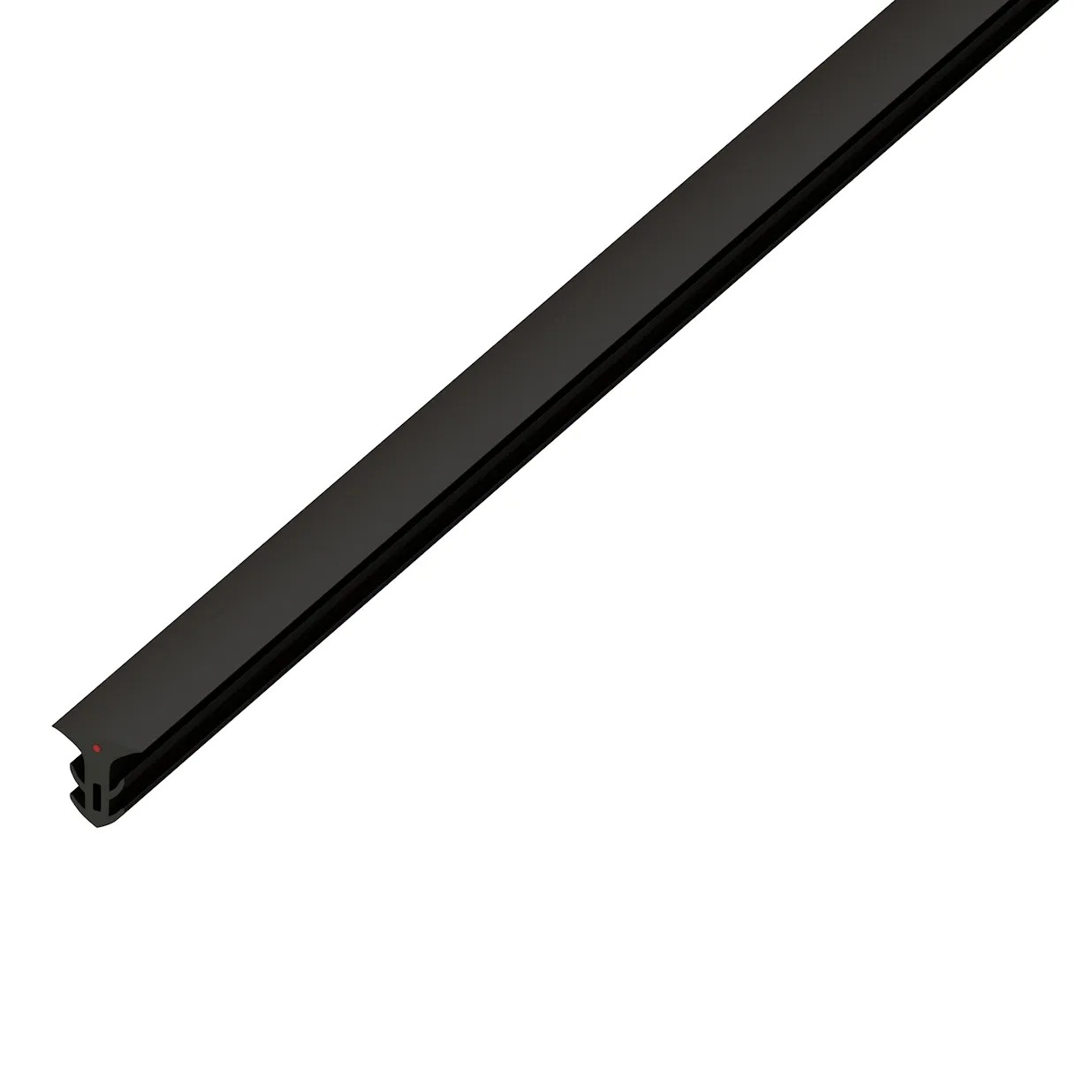 Černý těsnicí profil (5-7 mm) pro terasová prkna. Černý těsnicí profil (5-7 mm) pro terasová prkna.