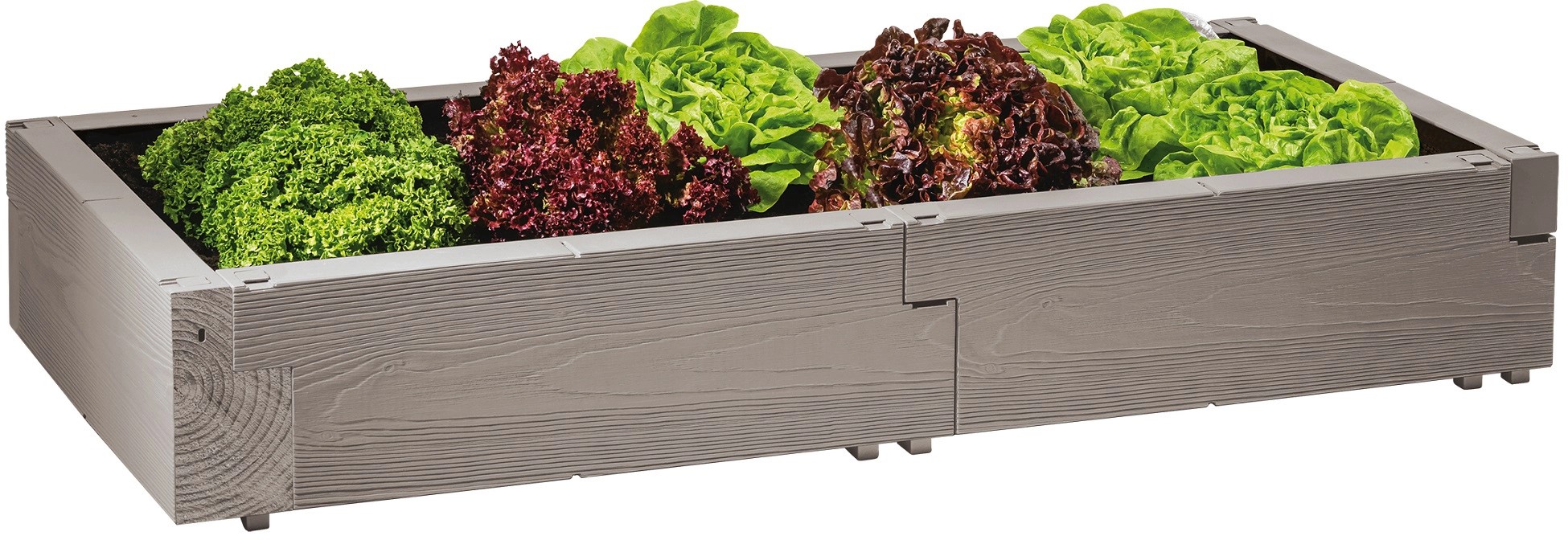 JUWEL Vyvýšený záhon Timber základní a nástavbová sada 130 x 60 cm JUWEL Vyvýšený záhon Timber základní a nástavbová sada 130 x 60 cm