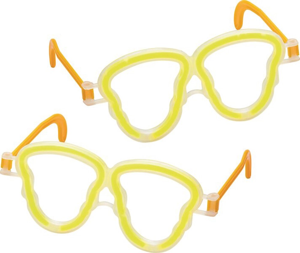 Svítící tyčinka - brýle lebka Svítící tyčinka - brýle lebka