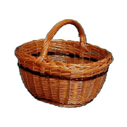 Proutěný koš s rukojetí, příslušenství pro krby a kamna. Proutěný koš s rukojetí, příslušenství pro krby a kamna.