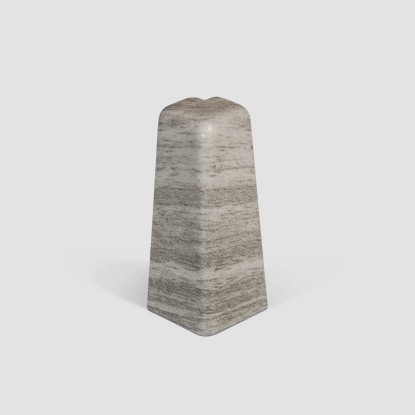 Egger Vnější roh soklové lišty dub šedý, 2 ks Egger Vnější roh soklové lišty dub šedý, 2 ks