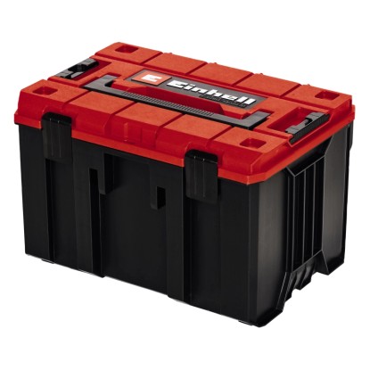 Einhell System Case E-Case M, červeno-černý plastový kufr na nářadí. Einhell System Case E-Case M, červeno-černý plastový kufr na nářadí.