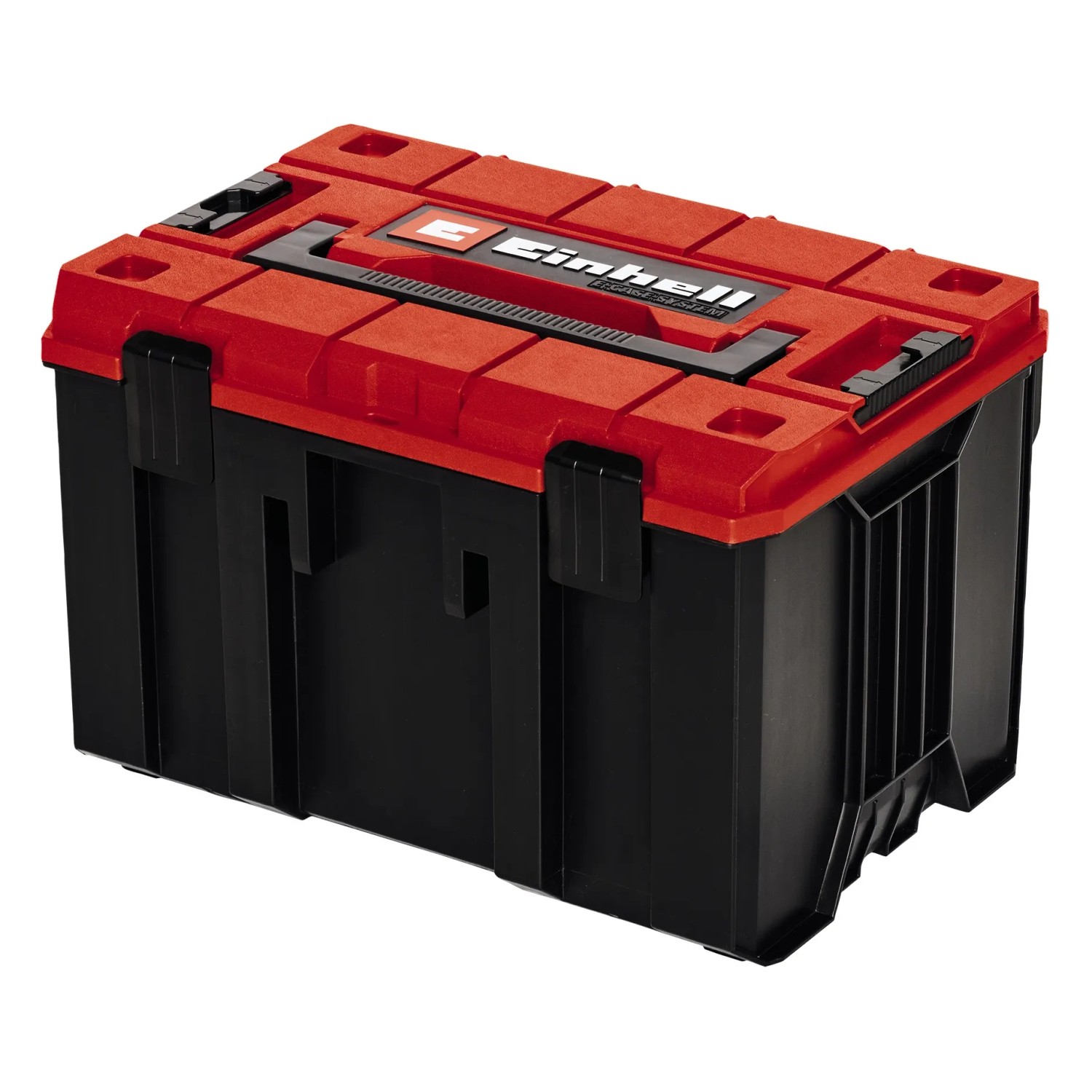 Einhell System Case E-Case M, červeno-černý plastový kufr na nářadí. Einhell System Case E-Case M, červeno-černý plastový kufr na nářadí.