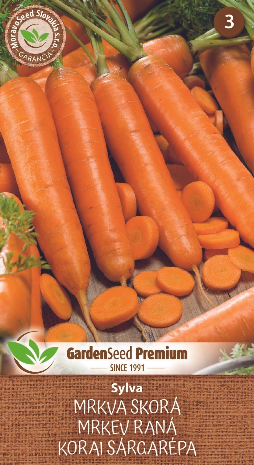 GardenSeed Premium Mrkev raná Sylva GardenSeed Premium Mrkev raná Sylva