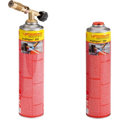 Rothenberger Sada pájecího hořáku a 2 kartuší Hot Pack Set Rothenberger Sada pájecího hořáku a 2 kartuší Hot Pack Set
