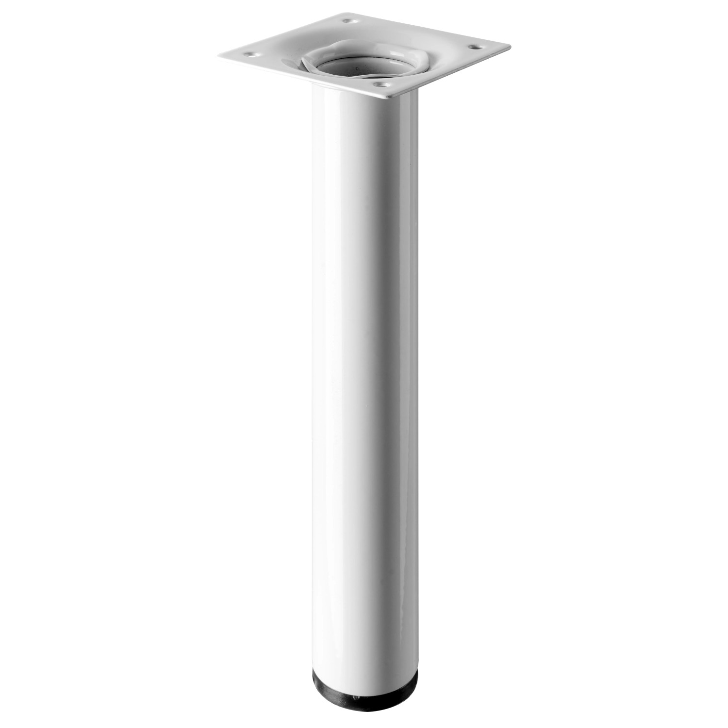 Bílá noha ke stolu Hettich, výška 200 mm, Ø 30 mm, pro konstrukci nábytku. Bílá noha ke stolu Hettich, výška 200 mm, Ø 30 mm, pro konstrukci nábytku.