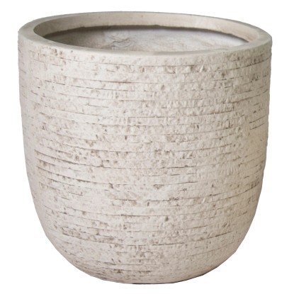 Mega Collections Květináč Utah Egg Pot pouštní béžová pr. 39 x 38 cm Mega Collections Květináč Utah Egg Pot pouštní béžová pr. 39 x 38 cm