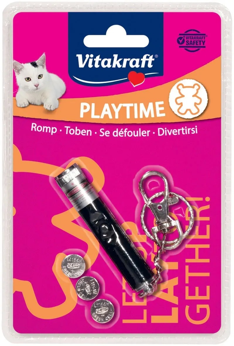 Vitakraft Hračka pro kočky Chyť světlo LED 8 cm Vitakraft Hračka pro kočky Chyť světlo LED 8 cm