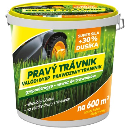 Trávnikové hnojivo Pravý Trávnik 10 kg Trávnikové hnojivo Pravý Trávnik 10 kg