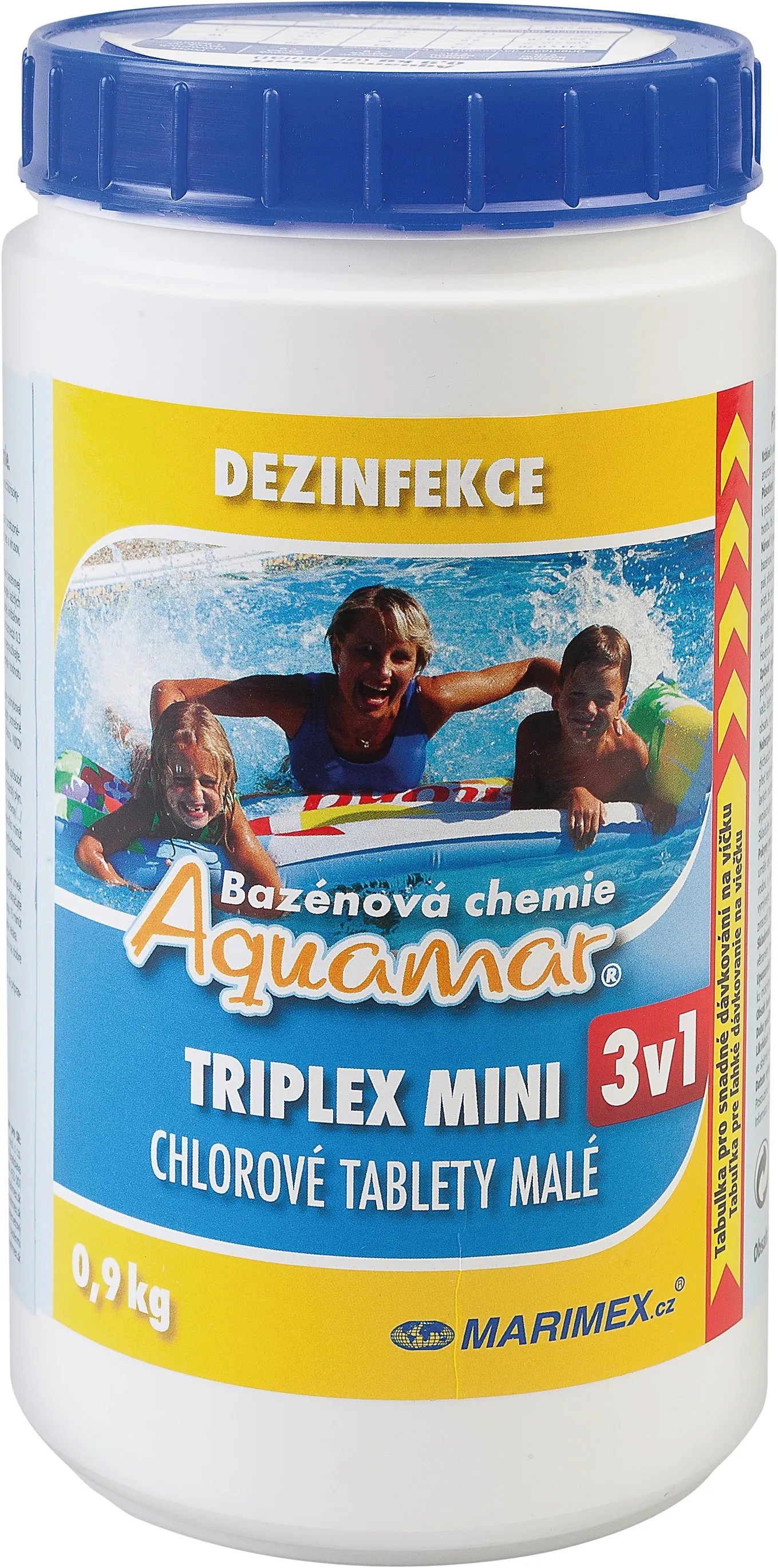 MARIMEX Chlor Triplex Mini 3v1 0,9 kg MARIMEX Chlor Triplex Mini 3v1 0,9 kg