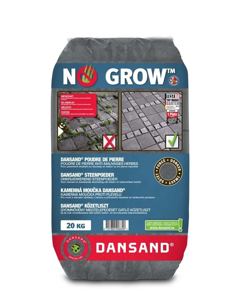 DANSAND® Kamenný prach - spárový kamenný prach proti plevelu DANSAND® Kamenný prach - spárový kamenný prach proti plevelu