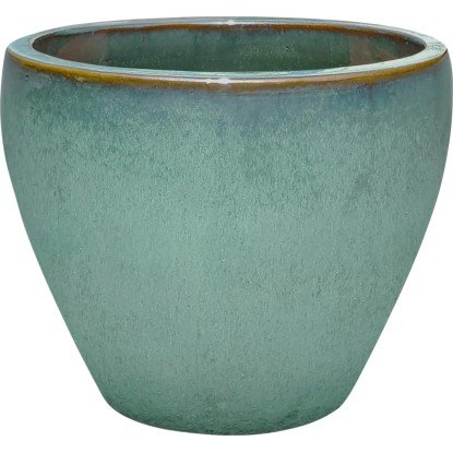 Květináč glazovaný terakota, modrý, pr. 18 x 18 cm Květináč glazovaný terakota, modrý, pr. 18 x 18 cm