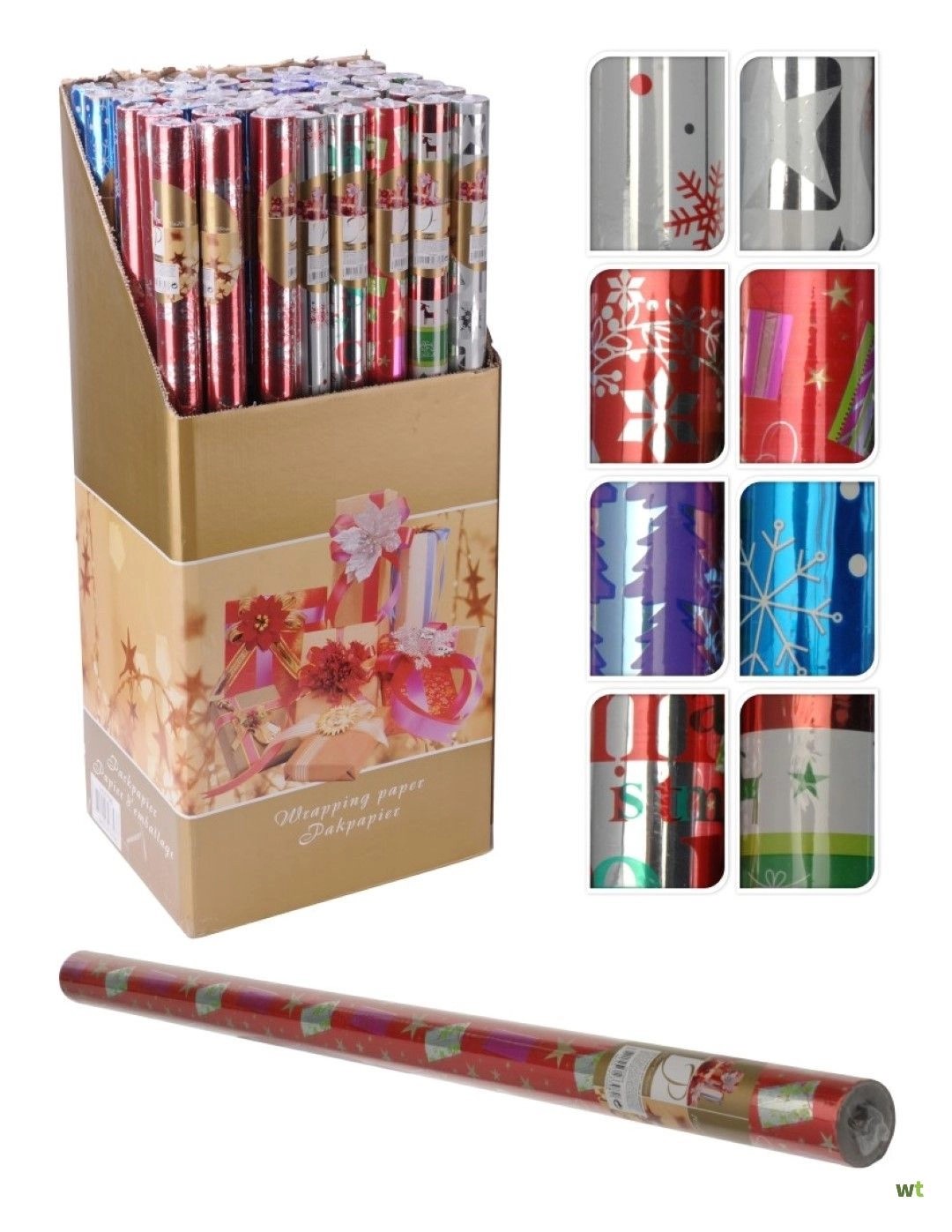 Vánoční balící papír mix motivů typ 2 200 x 70 cm Vánoční balící papír mix motivů typ 2 200 x 70 cm