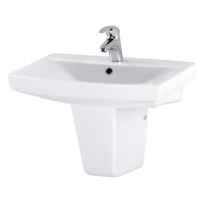 Cersanit Umyvadlo Carina 60 cm s otvorem Cersanit Umyvadlo Carina 60 cm s otvorem