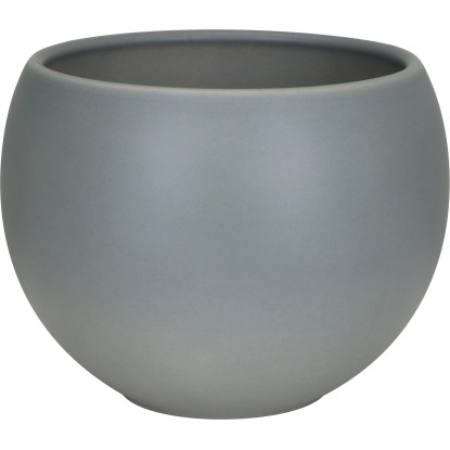 A.H.G. Keramický květináč Luna granit, matná šalvějová, pr. 12,4 x 9,2 cm A.H.G. Keramický květináč Luna granit, matná šalvějová, pr. 12,4 x 9,2 cm