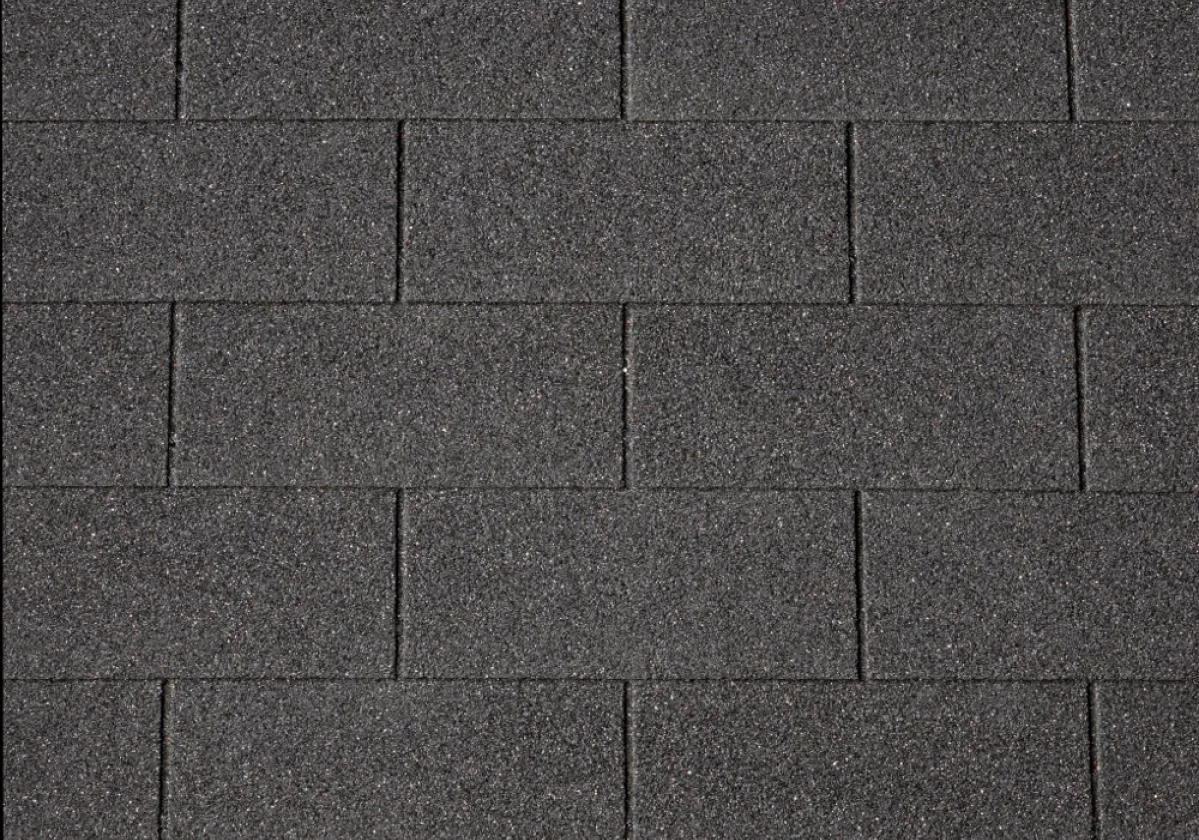 Onduline Asfaltový šindel Bardoline CLASSIC obdélník 3T, černý mix, 2 m2 Onduline Asfaltový šindel Bardoline CLASSIC obdélník 3T, černý mix, 2 m2