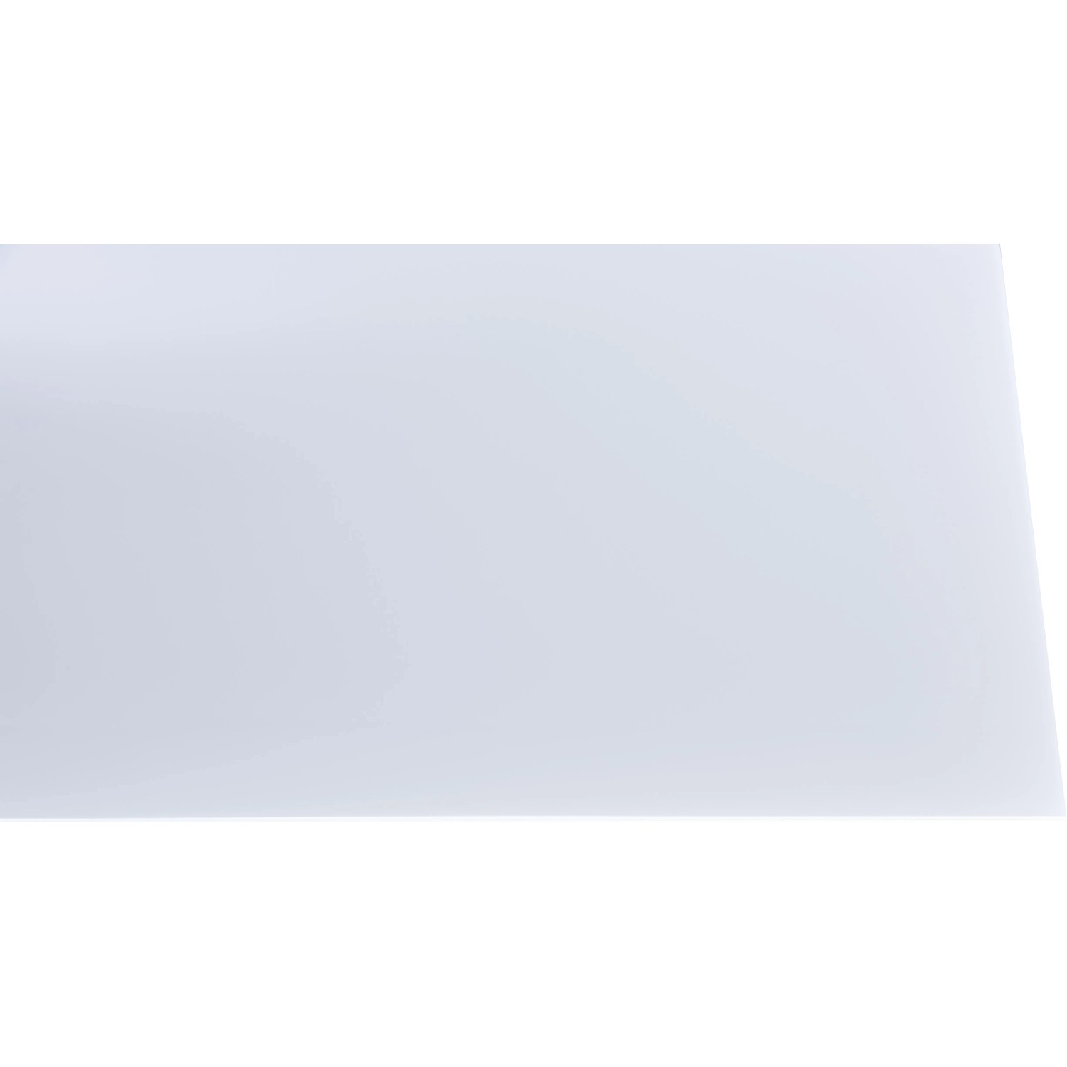 Opalově bílá hladká polystyrenová deska, tloušťka 2,5 mm, 1000 x 500 mm, pro vnitřní použití. Opalově bílá hladká polystyrenová deska, tloušťka 2,5 mm, 1000 x 500 mm, pro vnitřní použití.