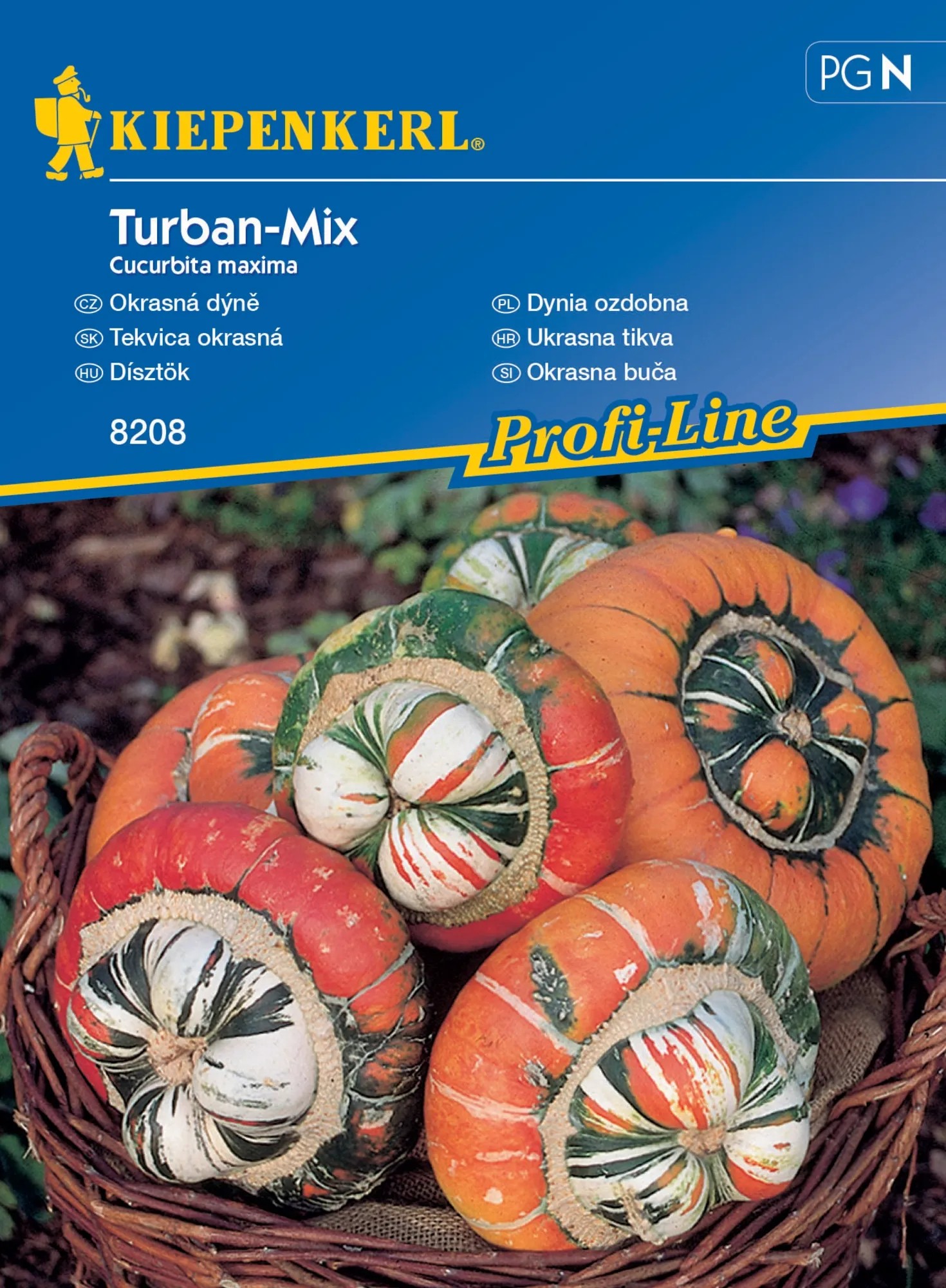 KIEPENKERL Okrasná dýně (Cucurbita maxima) Turban-mix KIEPENKERL Okrasná dýně (Cucurbita maxima) Turban-mix