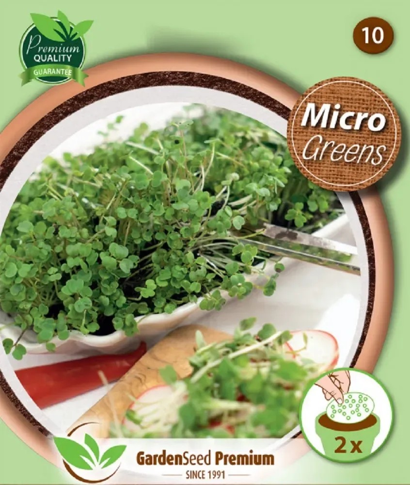 Obrázek balení semen t.b.t. Microgreens, kategorie Zeleninová semena. Obrázek balení semen t.b.t. Microgreens, kategorie Zeleninová semena.