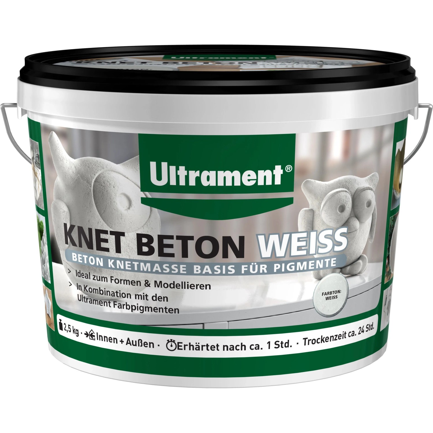 Ultrament Hnětací beton bílý, 2,5 kg Ultrament Hnětací beton bílý, 2,5 kg