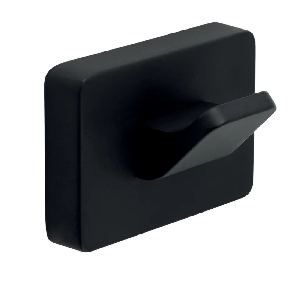 Novaservis Koupelnový háček Ferro Greta Black, matná černá Novaservis Koupelnový háček Ferro Greta Black, matná černá