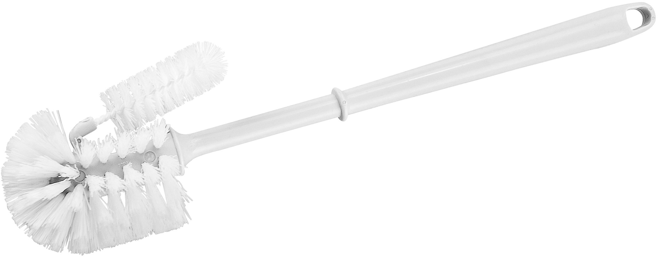 Wenko Náhradní štětka s čističem na okraje a rukojetí bílá Wenko Náhradní štětka s čističem na okraje a rukojetí bílá