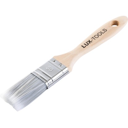 LUX-TOOLS PRO Plochý štětec pro barva a laky na bázi rozpouštědel 30 mm LUX-TOOLS PRO Plochý štětec pro barva a laky na bázi rozpouštědel 30 mm