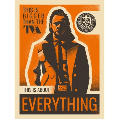 Komar Plakát Marvel Loki This is About Everything 30 x 40 cm Komar Plakát Marvel Loki This is About Everything 30 x 40 cm