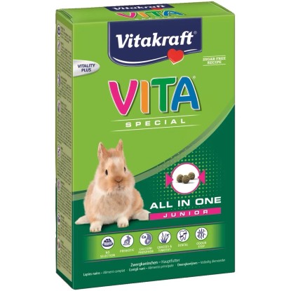 Vitakraft Kompletní krmivo pro králíky Vita Special Junior 600 g Vitakraft Kompletní krmivo pro králíky Vita Special Junior 600 g