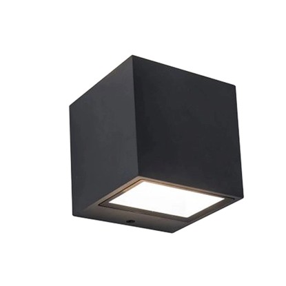 LUTEC LED nást. svítidlo GEMINI černé mat. 9W 850lm 3000K IP54 86x88x85mm LUTEC LED nást. svítidlo GEMINI černé mat. 9W 850lm 3000K IP54 86x88x85mm