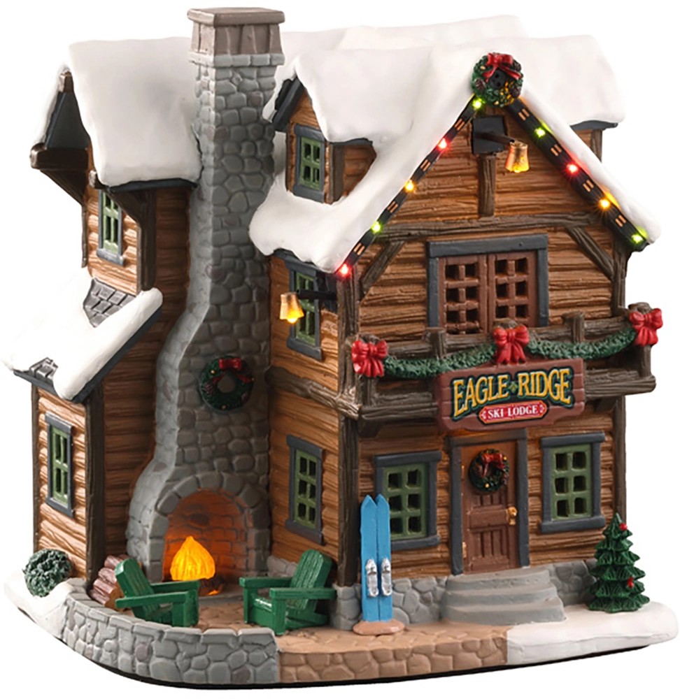 Lemax Vánoční dekorace lyžařská bouda Lemax Vánoční dekorace lyžařská bouda