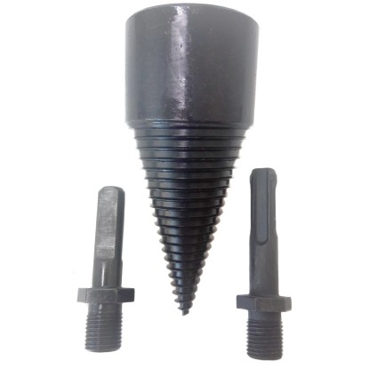 MAGG Štípací trn - kužel na dřevo s SDS+ 42 x 100 mm a 1/2" adaptérem MAGG Štípací trn - kužel na dřevo s SDS+ 42 x 100 mm a 1/2" adaptérem