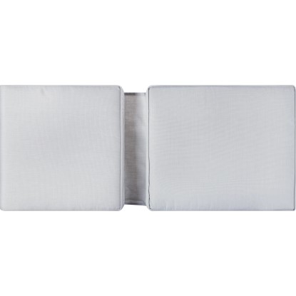 Sada náhradních polstrů pro zahradní křeslo Vermont, Concrete, 3dílná Sada náhradních polstrů pro zahradní křeslo Vermont, Concrete, 3dílná