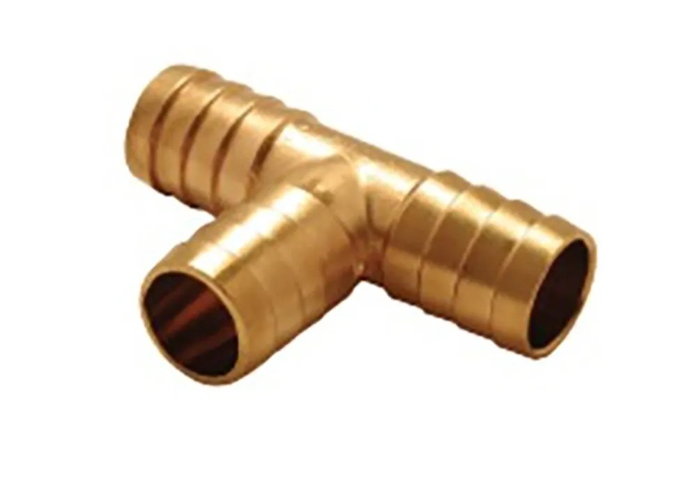 T-kus hadicová spojka mosaz, 1" T-kus hadicová spojka mosaz, 1"