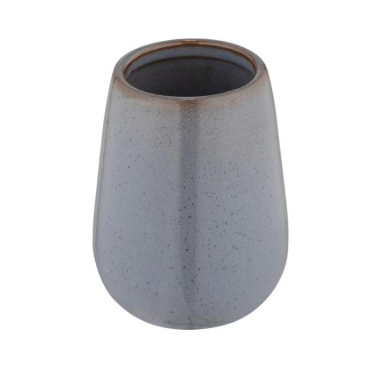 Wenko Keramický kelímek na zubní kartáčky Sirmione, šedá, pr. 8 x 10,5 cm Wenko Keramický kelímek na zubní kartáčky Sirmione, šedá, pr. 8 x 10,5 cm