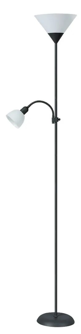Rabalux Stojací lampa Action E27, kov/plast, černá, pr. 24,2 x 178 cm Rabalux Stojací lampa Action E27, kov/plast, černá, pr. 24,2 x 178 cm