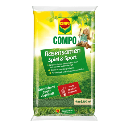 COMPO Travní směs hry a sport 4 kg COMPO Travní směs hry a sport 4 kg