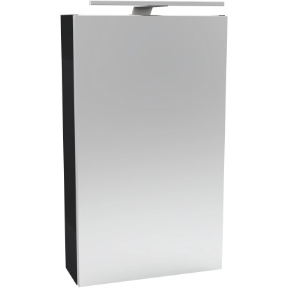 Fackelmann Koupelnová LED zrcadlová skříňka SBC antracitová 400 x 680 x 153 mm L Fackelmann Koupelnová LED zrcadlová skříňka SBC antracitová 400 x 680 x 153 mm L
