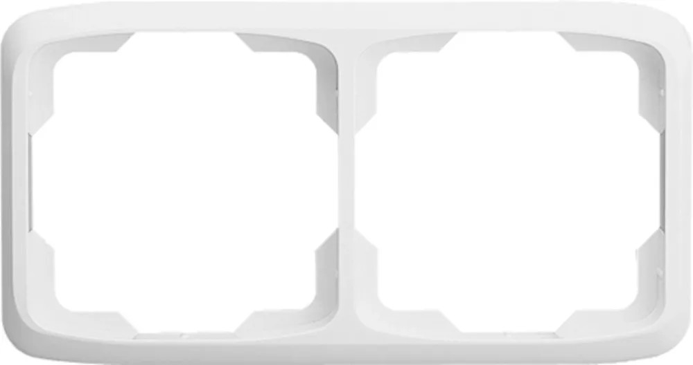 ABB 2násobný rámeček TANGO 3901A-B20 B, bílý, 11,5 x 81 x 152 mm ABB 2násobný rámeček TANGO 3901A-B20 B, bílý, 11,5 x 81 x 152 mm