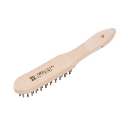 LUX-TOOLS Ocelový drátěný kartáč 6řadý LUX-TOOLS Ocelový drátěný kartáč 6řadý