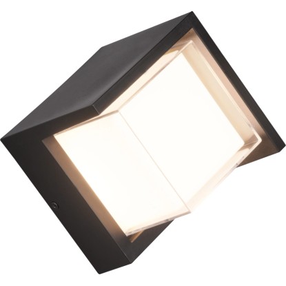 Reality LED venkovní nástěnné svítidlo Puno, 8 W, matné černé, 15 x 15 x 10 cm Reality LED venkovní nástěnné svítidlo Puno, 8 W, matné černé, 15 x 15 x 10 cm