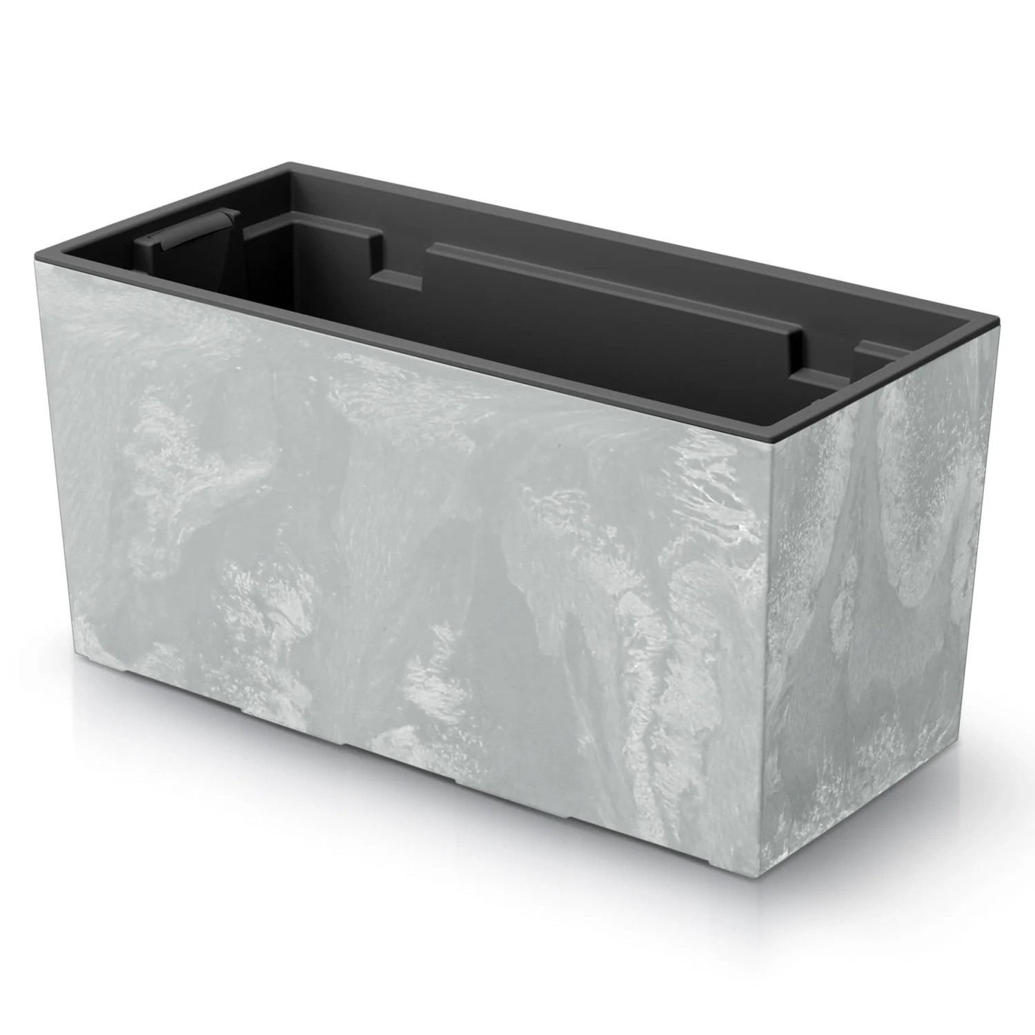 Prosperplast Truhlík Urbi Case Beton Effect světle šedý 395 x 185 x 195 mm Prosperplast Truhlík Urbi Case Beton Effect světle šedý 395 x 185 x 195 mm