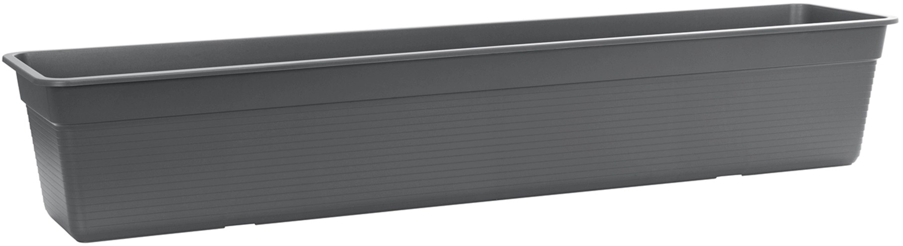 Ebert Sada květinových truhlíků Super 14 cm x 18 cm x 100 cm antracitová Ebert Sada květinových truhlíků Super 14 cm x 18 cm x 100 cm antracitová