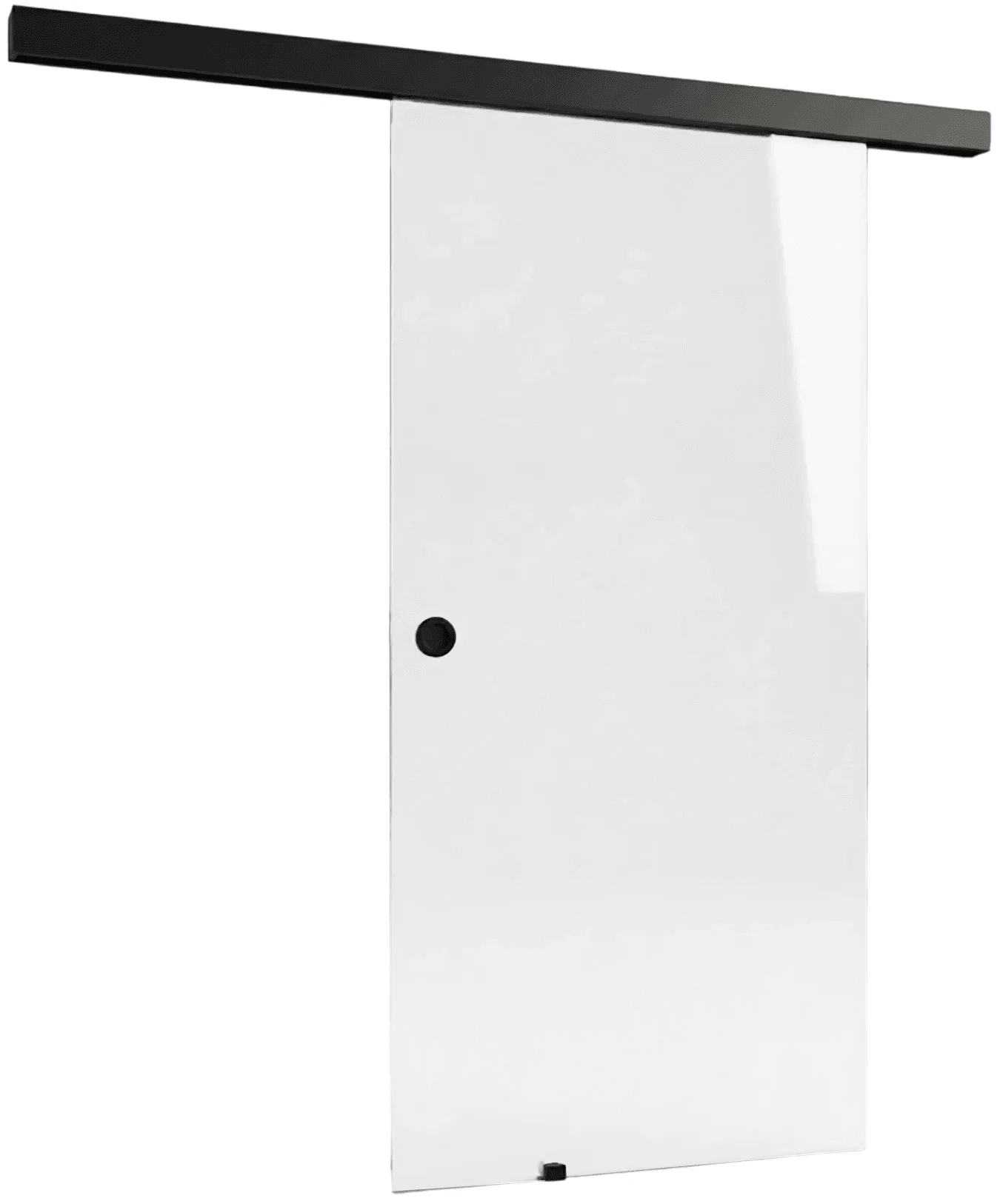 Doorlegro Posuvné dveře EasySlide 65 - set, čiré sklo/černá, 205 x 90 cm Doorlegro Posuvné dveře EasySlide 65 - set, čiré sklo/černá, 205 x 90 cm